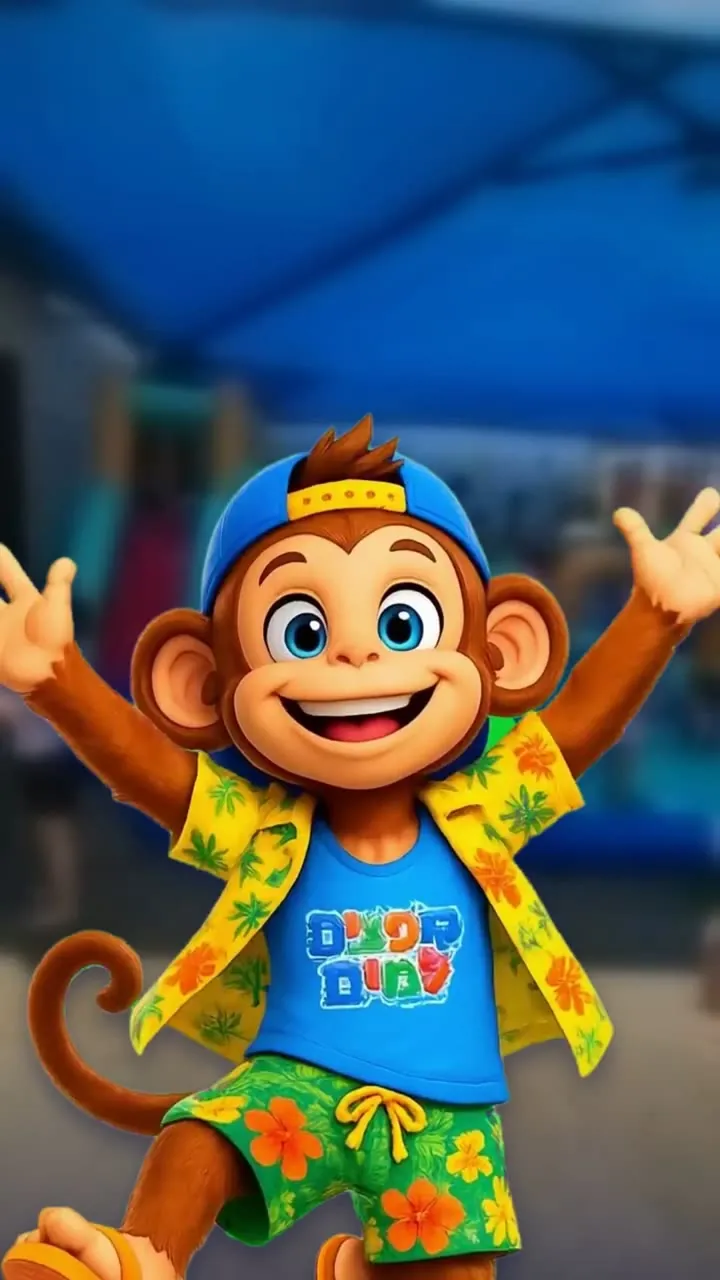 פריים מתוך ריל של קופצים למים, השכרת מתנפחים